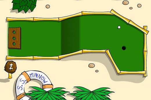 Island Minigolf - kostenlos spielen | ohne Anmeldung 🕹️