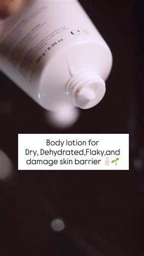 Body lotion for sensitive skin #skincare 🌱🧴