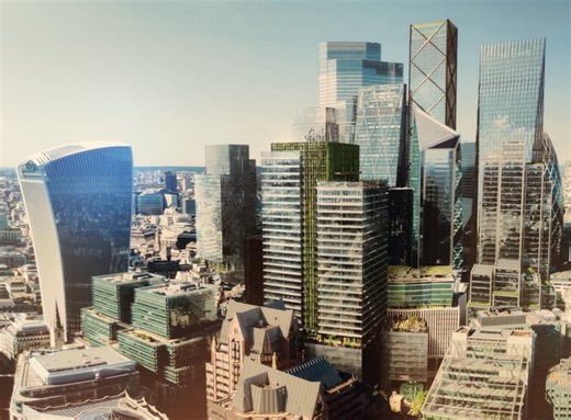 50 Fenchurch Street | City of London | 150m | 36 fl | U/C