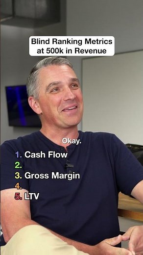 $200M CEO Ranks the Most Useful Metrics in Business ($500K in Revenue)