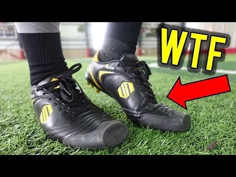 TESTING THE WEIRDEST FOOTBALL BOOTS EVER!