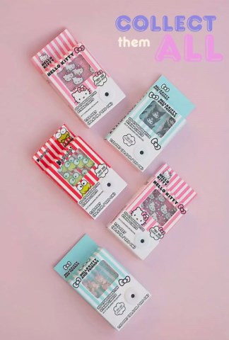 Silver Buffalo Hello Kitty Face with Pink Bow 20ct Decorative String Lights, 7 Feet Long, Battery Powered (Batteries Not Included), Pink LED, Indoor Use Only