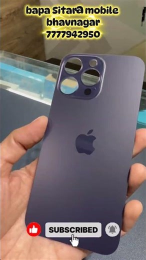 iPhone 14 pro max back glass fitting #viral