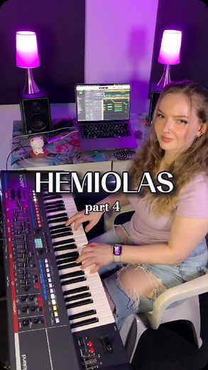 Jemma Heigis | Hemiolas (pt 4) // Tutorial on Patreon 🎹🎼 (link in bio) #hemiola #rhythm #musictheory #practice #exercise #jazz #fusion #learn #routine | Instagram