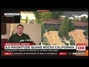 6.0 Earthquake hits Napa Valley, San Francisco Bay Area (August 24, 2014)