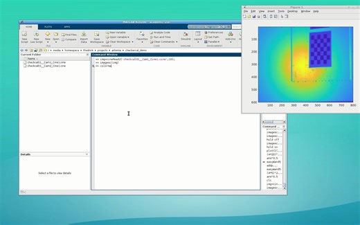 Using easyWand with checkerboard calibration