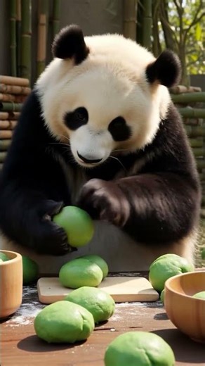 Master Chef Panda is making dinner for you! ❤️🐼