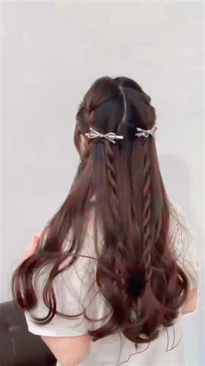 oshu | "Open hair, open vibes ✨ Simple yet stunning look 💕" 🔥 #OpenHairstyle #HairVibes #TrendyLook #StylishHairstyle #DailyHairstyle #HairInspo... | Instagram