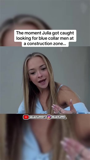 Julia Caught Searching for Blue Collar Men