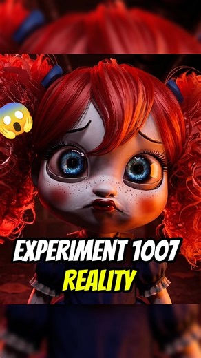 Poppy Playtime Chapter 5 Poppy Experiment 1007 Mystery 😱🔥#shorts