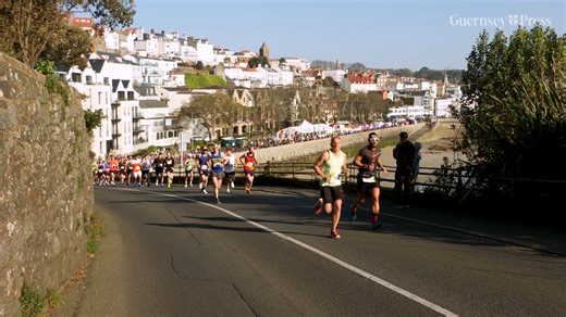 Bright sunshine for the start of the 2025 Sure Guernsey Marathon ☀️ Good luck to everyone taking it on! | Guernsey Press