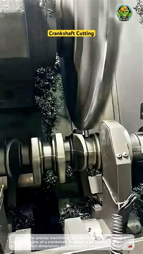 Engine Heart: Crankshaft Cutting ⚙️🔪