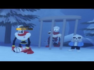 How the 3DBB Brothers captured Papyrus | (Roblox) | (Undertale: Final Showdown)