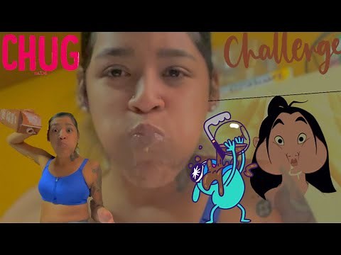 Chocolate Milk Chug challenge ( Completed ✔️) (Burping, funny etc…)