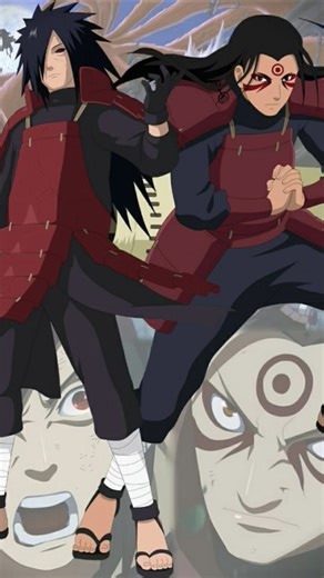 hashirama x madara //#anime//#madara//#hashirama//