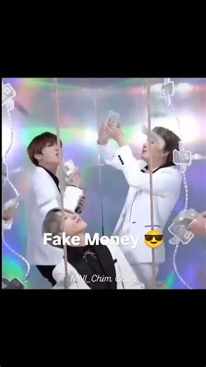 Fake vs Real Money 😂 #bts #btsot7forever #btsarmy #btsshorts #btsedits #btsarmyforever