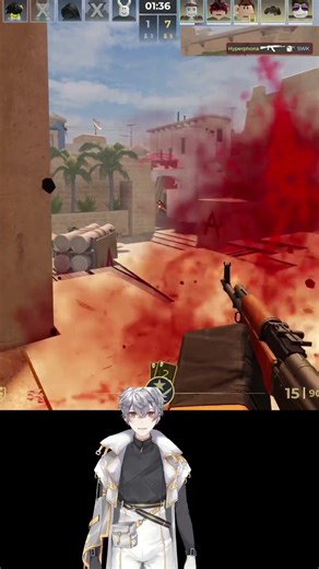 Blox Strike Mirage 4K Site Take Domination #blockstrike #robloxshorts