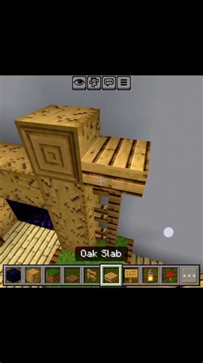 Build Simple Portal in🌀#minecraft