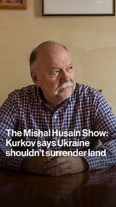 "Russia will not stop. Putin will not stop." Ukrainian writer Andrey Kurkov tells Mishal Husain President Zelenskiy should resist pressure to give up land as part of any US-brokered peace deal. Subscribe to The Mishal Husain Show wherever you get your podcasts bloom.bg/4rvlxB2 | Bloomberg