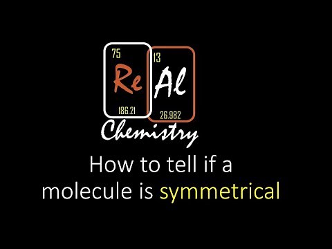 How to tell if a molecule is symmetrical - Polar Molecules Part 2 - Real Chemistry