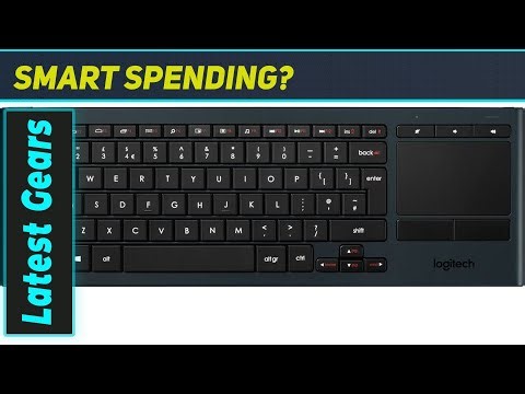 Logitech K830 Illuminated Keyboard: Best Wireless Keyboard for Smart TVs and VR