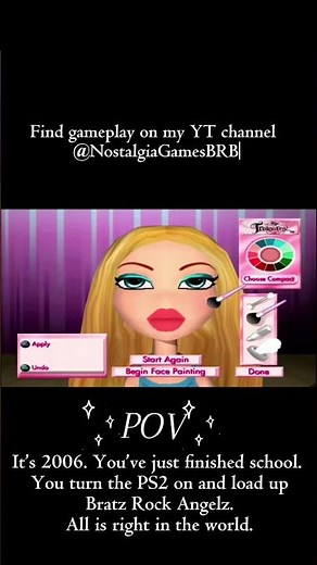 POV: it's 2006 ✨ 😌 #bratz #y2k #nostalgiagames #nostalgiavibes #2000s
