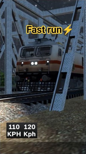 Blink & miss antyodaya express fast run ⚡ train simulator #shorts