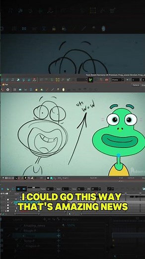 Idea generation with lip sync #2danimationsoftware #toonboom #animatingtips