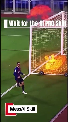 Messi Magical Dribbling & Goal Against AI