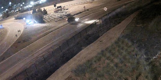 Car flies over ramp as another GSP chase caught on camera