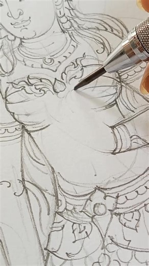 นางเงือกตัวละครในเรื่องพระอภัยมณี วาดรูปลายไทยครูโย่สอนวาด #นางเงือก #พระอภัยมณี #สุนทรภู่ #ตัวละครเรื่องพระอภัยมณี | เอกกร บุญวงค์