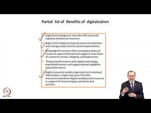 Week 3: Lecture 13: Digitalization and digital transformation & Roadmap for implementation