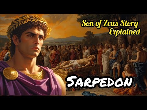 Sarpedon Son of Zeus | Trojan War | Greek Mythology Story | Sarpedon Death Explained