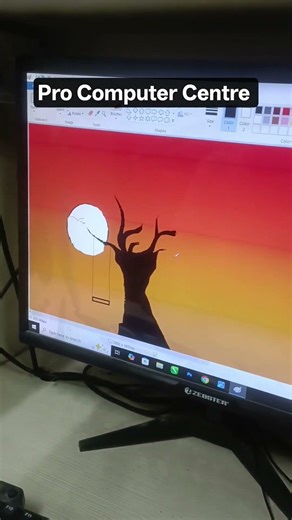 Simple tools, that’s the magic of MS Paint #video #shorts