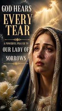 God Hears Every Tear | Pray This Prayer to Our Lady of Sorrows #OurLadyOfSorrows