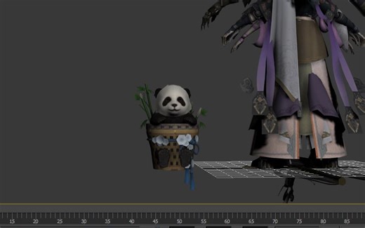 【天刀mmd/制作过程向】从模型提取到绑骨 咸鱼的我是如何瞎搞的