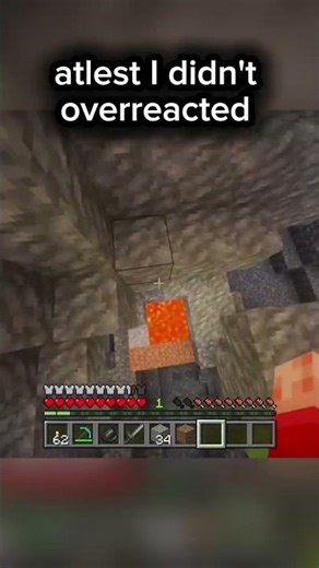 atlest I didn't overreacted