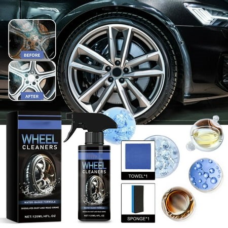Car Wheel Cleaner and Remover for Cleaning Wheels and Tires Safe On Alloy and Pain120ml - Walmart.ca