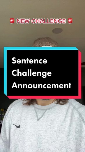Introducing the Sentence Challenge: Build Your Pyramid!