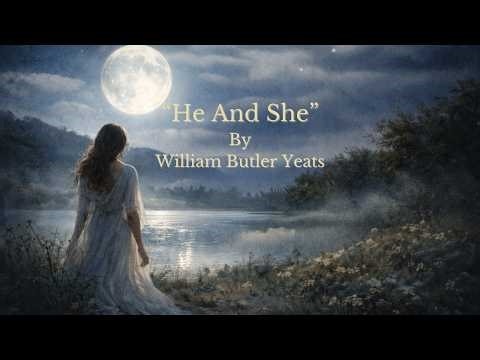 He and She – A Moonlit Poem by William Butler Yeats | Poetry Reading