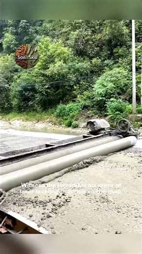 Laser Leveling in Road Construction See How It Works!