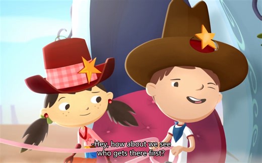 英语动画贾斯汀的时光之旅《Justin Time》