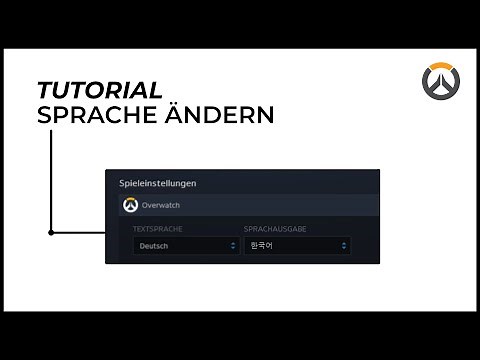 Overwatch Sprache ändern | Tutorial | Deutsch