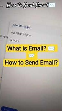 how to send email | what is email address | how to send email on computer #email #gmail email id