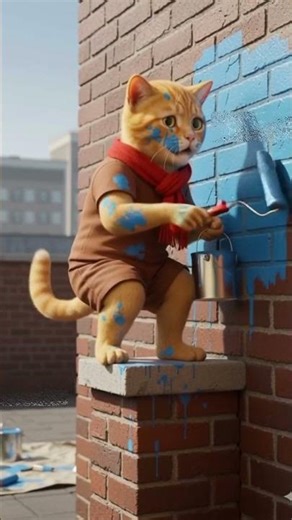 kitty help her Twin sister ❣️❤️