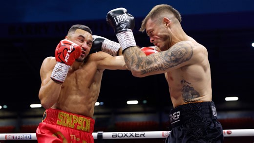 Callum Simpson vs Ivan Zucco LIVE: Fight updates, results, scorecard, video, live stream and how to watch