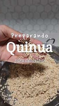 ✨️Prepare Quinoa easily and quickly 👌😱