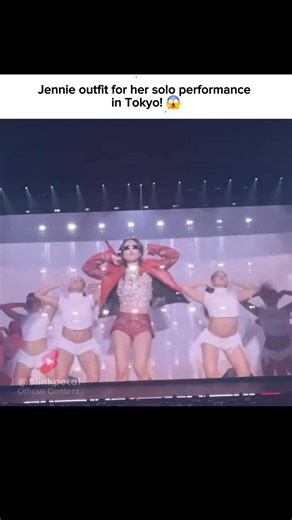 Jennie outfit for her solo performance in Tokyo d-1 😱😳 #blackpink #jennie #shorts