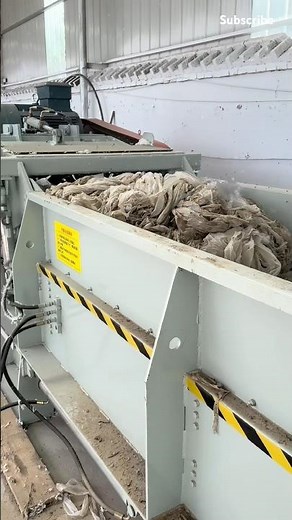 The efficient crushing process of used agricultural plastic films #machine #recycling #technology