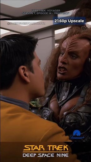 [4K] Harry Kim - Neelix Lord Rizzler | Star Trek: Voyager S07E14 'Prophecy' #shorts #startrek #clips